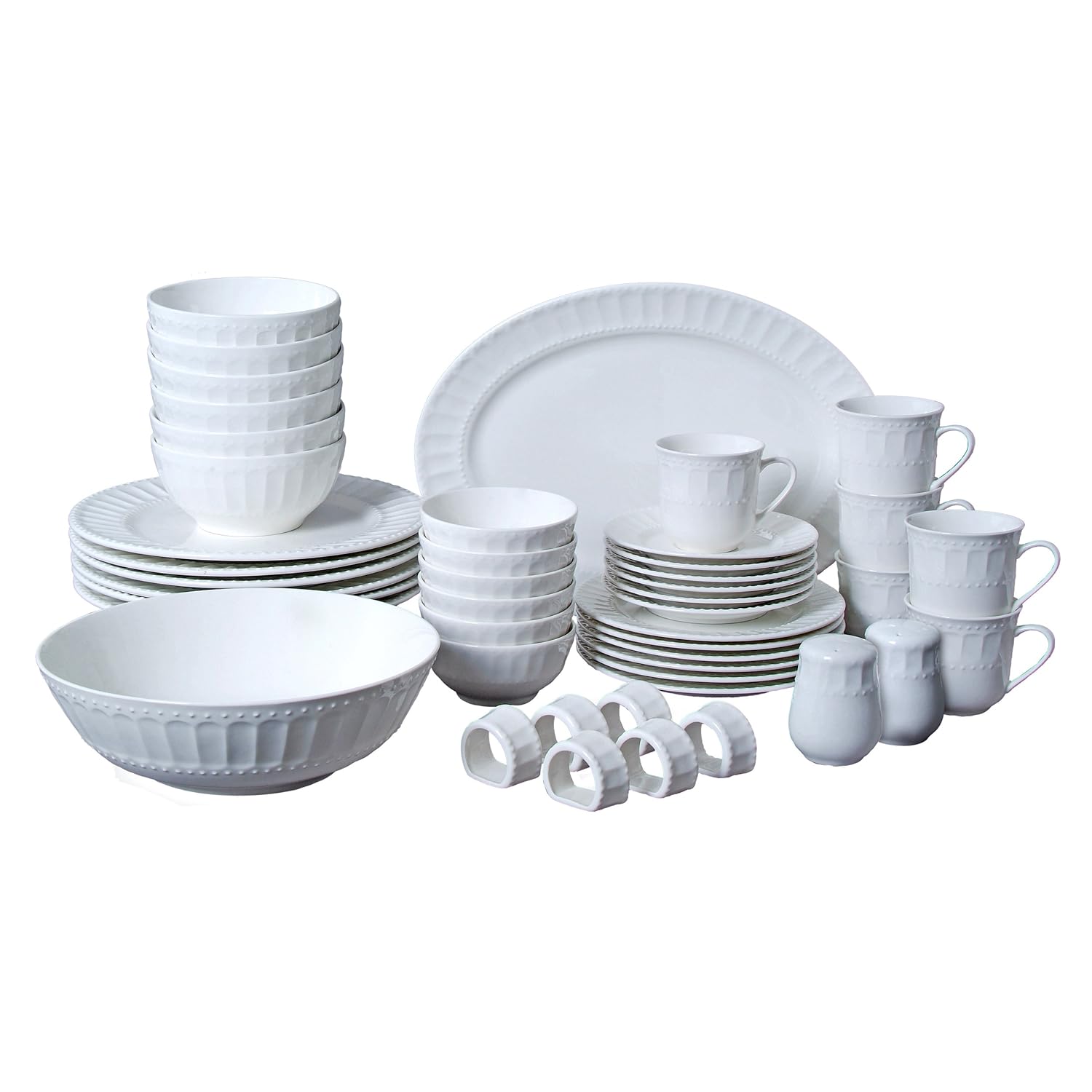 Buy 46Piece Dinnerware and Serveware SetRegalia61536.46RM Online at
