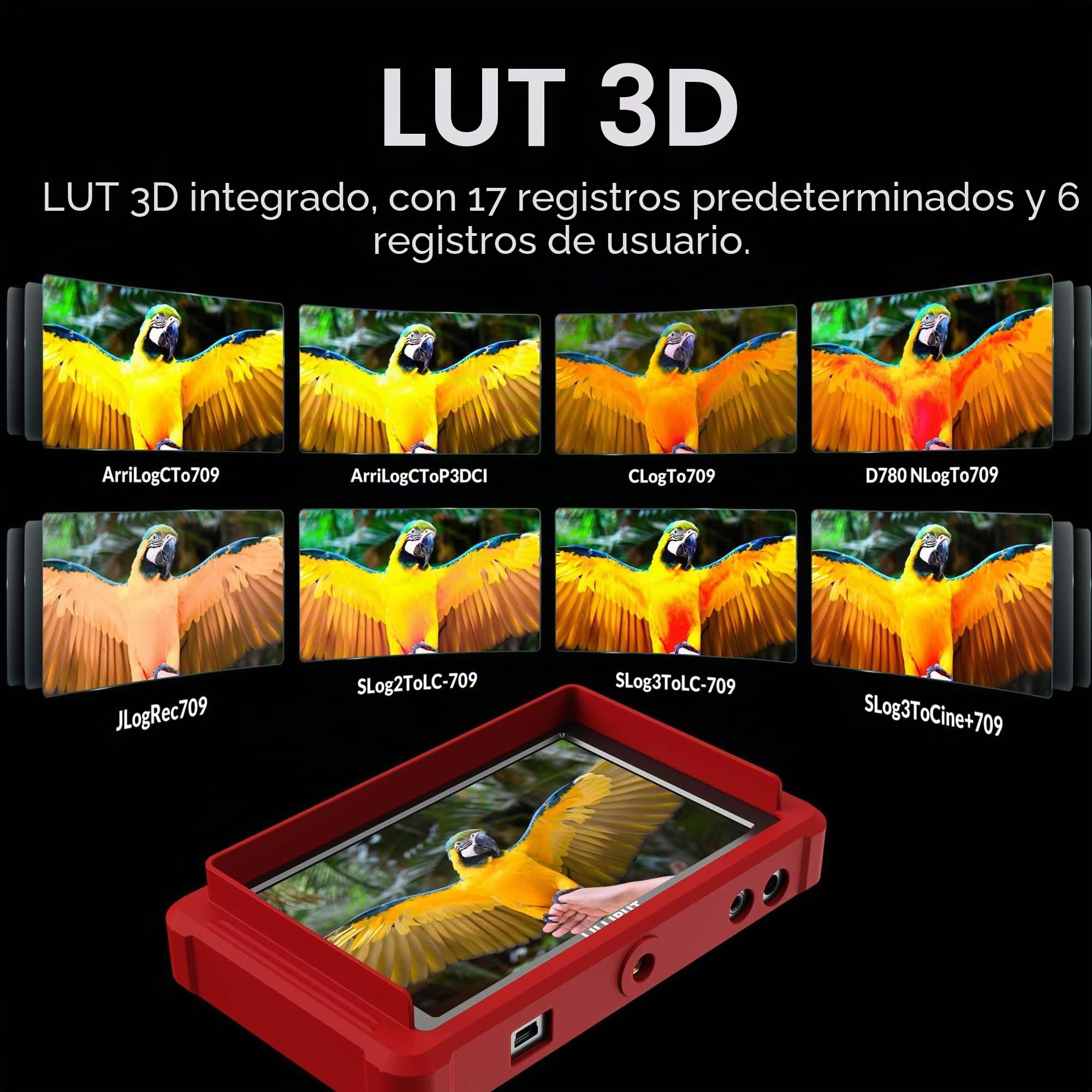 LILLIPUT FS5 5.4 Pulgadas 1920x1200 LTPS Field Cámara Monitor de Campo con 4K60 HDMI 2.0 Input & Loopout/ 3G-SDI Cámaras DSLR Monitor