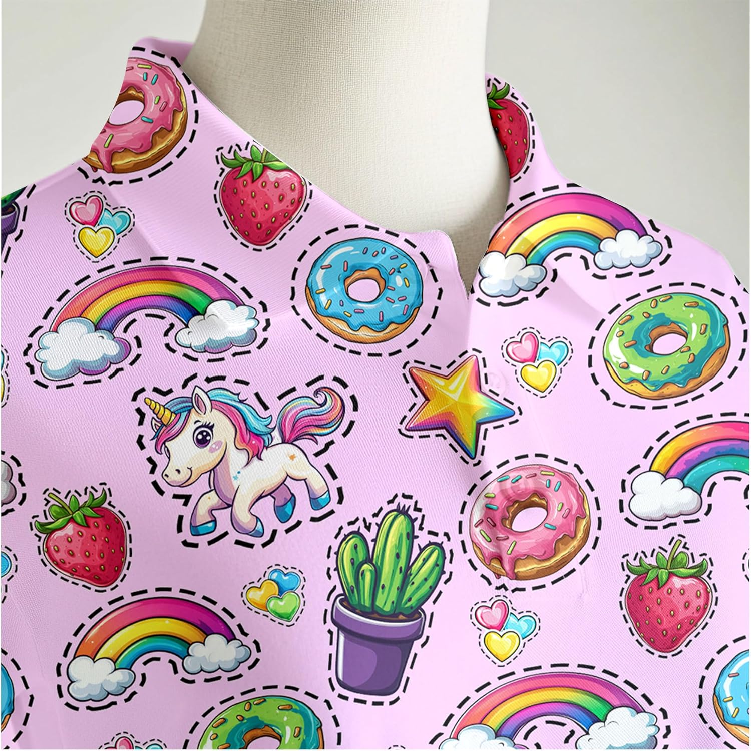 Womens Golf Shirt Short Sleeve Funny Golf Shirts for Woman Tennis Outfit - Image 4