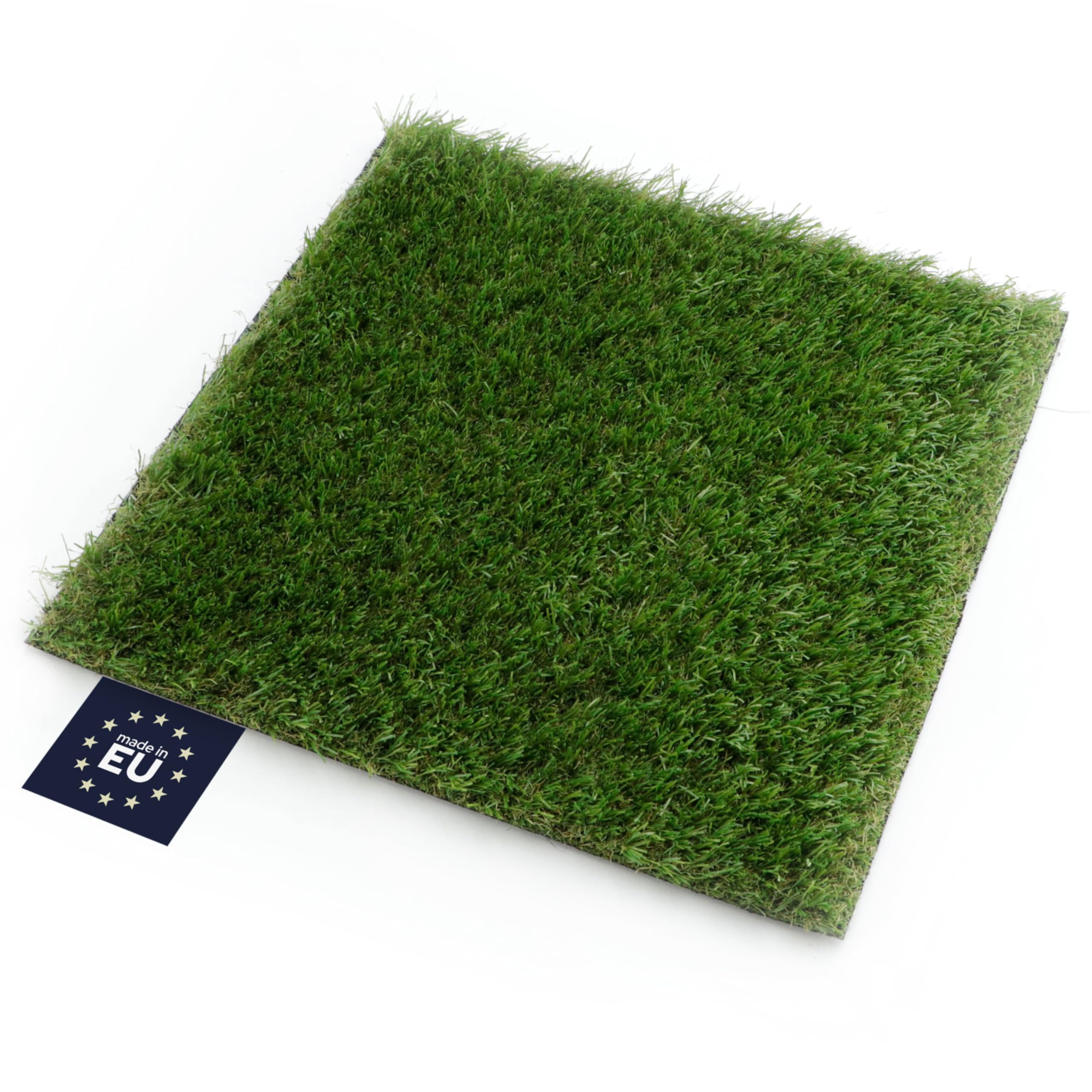 Primaflor Kunstrasen Korsika | 1 - MUSTERSTÜCK | Grün | 30 mm hoch | UV-stabil | wetterfest | wasserdurchlässiger Rasenteppich | Outdoor Bodenbelag für Balkon Terrasse Garten