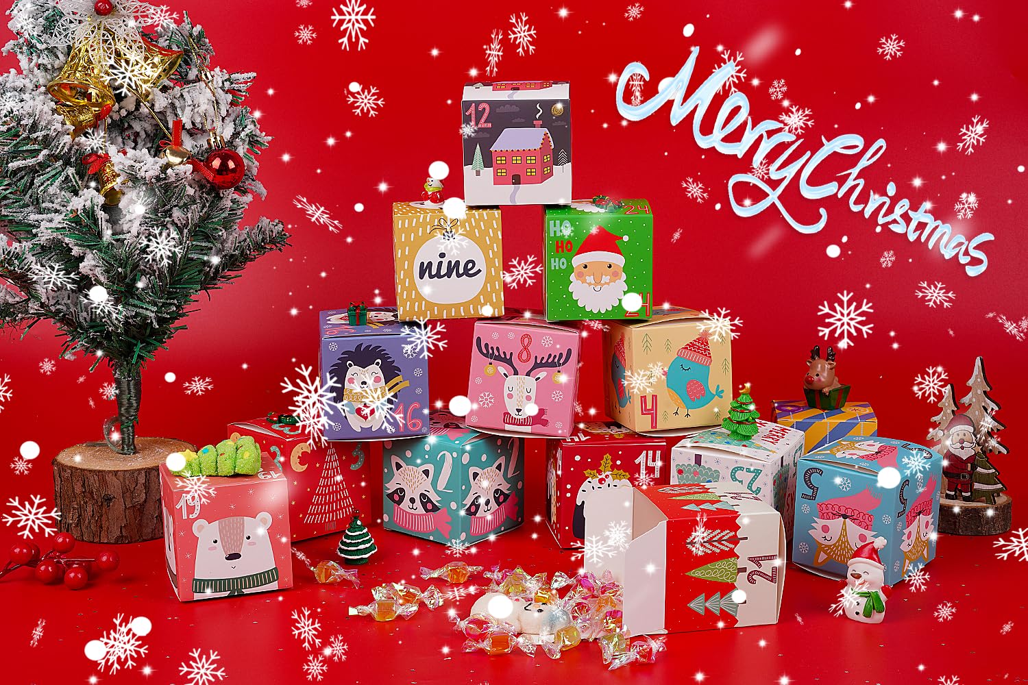25 Days Of Christmas Countdown Box