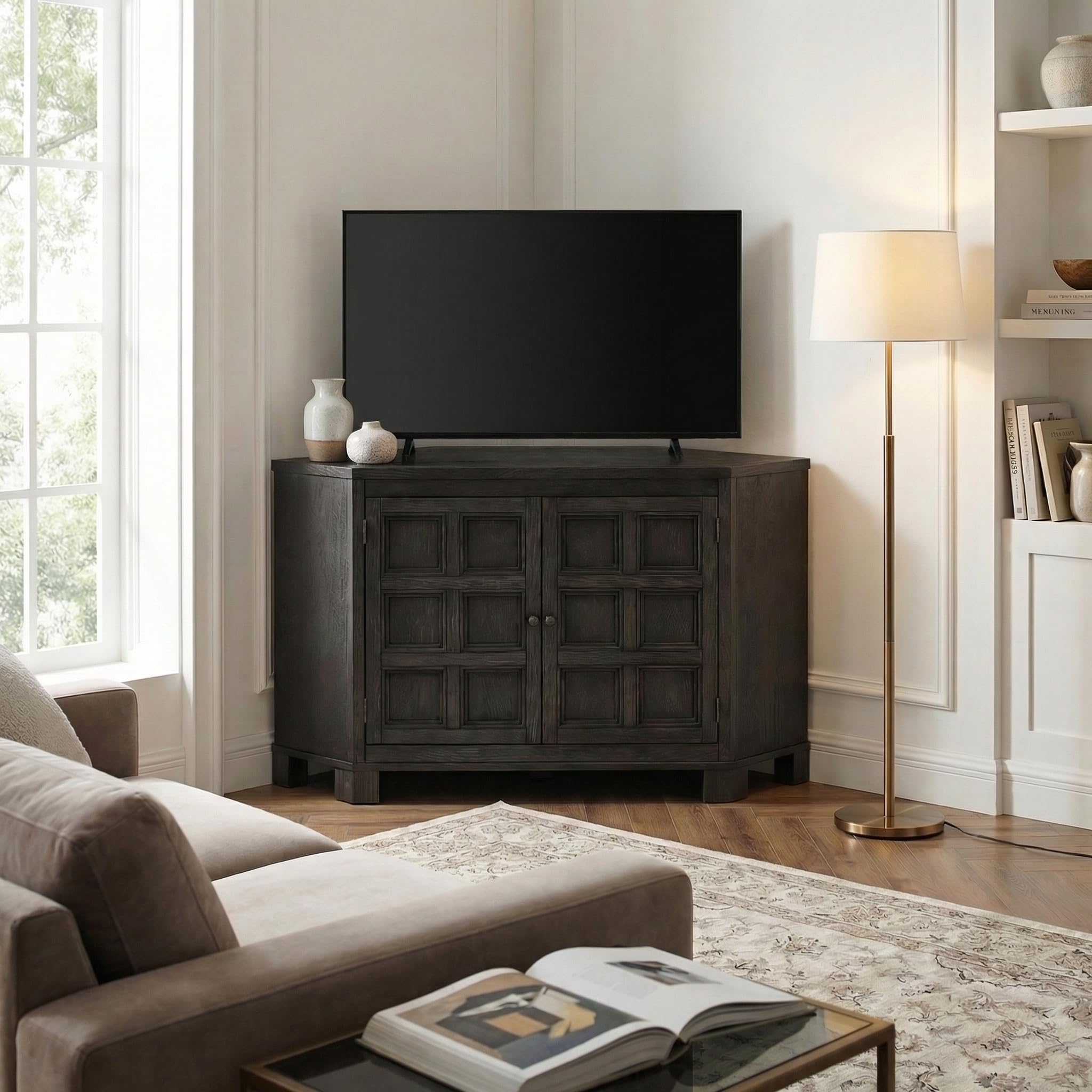 Amazon.com: Martin Svensson Home Ashford Corner TV Stand 49.5