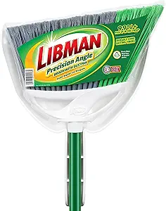 Libman FlexTech Broom with Dustpan Set for Indoor and Outdoor Floors