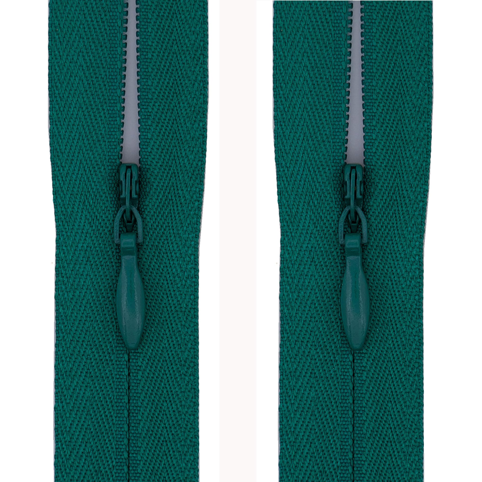 Y-connection #3 Invisible Zips, 2 Pack, 8 Inch (Peacock Teal)