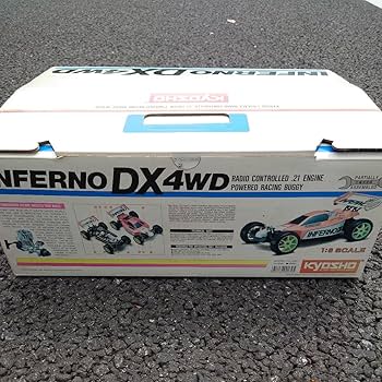 Amazon.co.jp: 絶版 京商 KYOSHO 1/8 KYOSHO インファーノ DX4WD