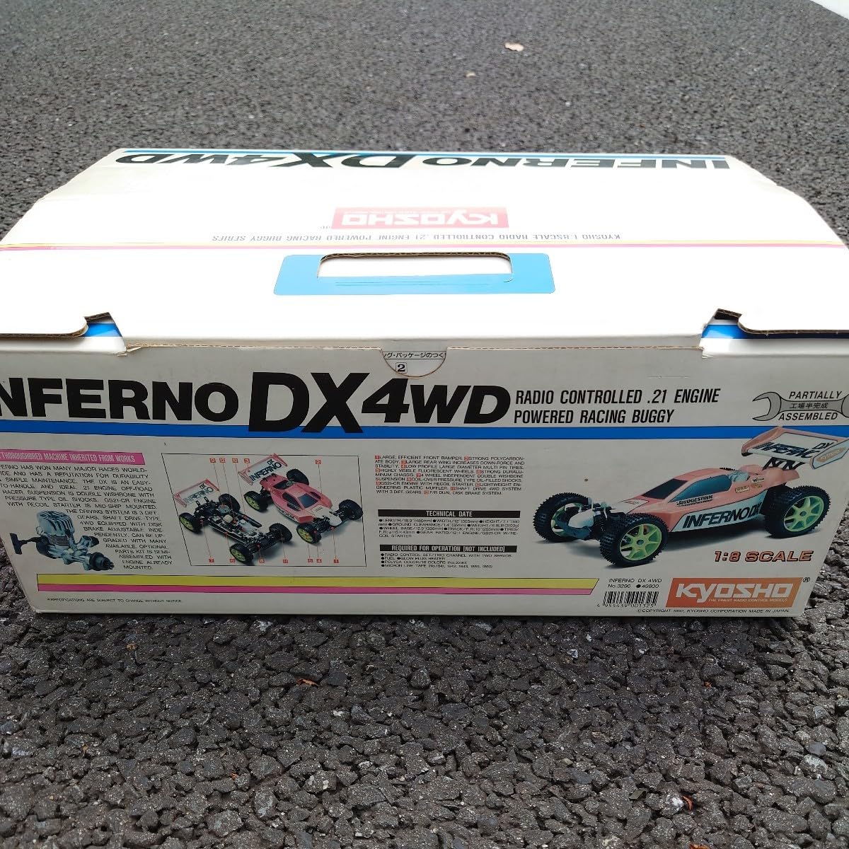 京商 インファーノ(エンジン)、1/8スケール。スターターほかキット一式 Amazon.co.jp: 京商 1/8スケール 21エンジン 4WDレーシング