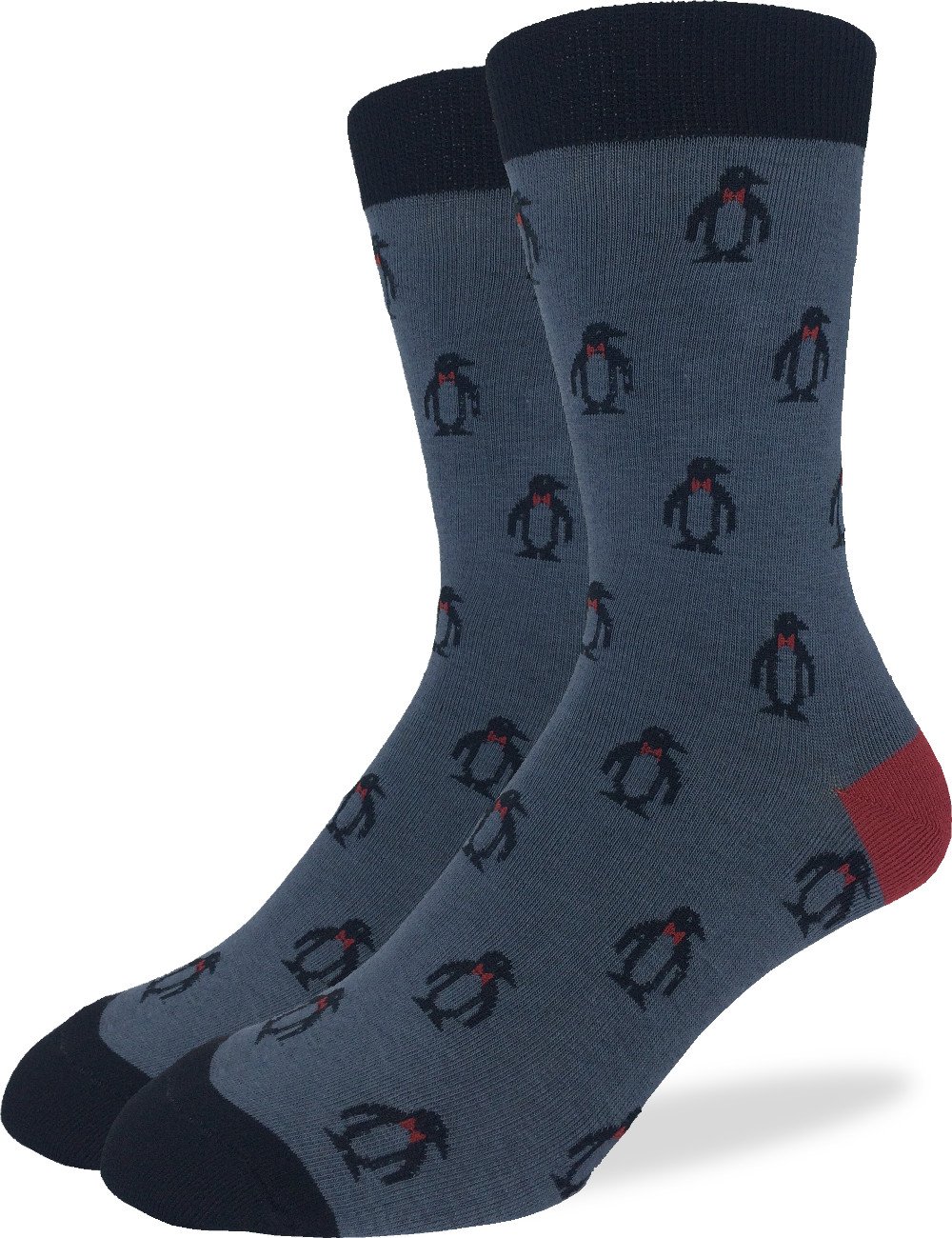Men's Bird Socks, Adult, Penguin, One size