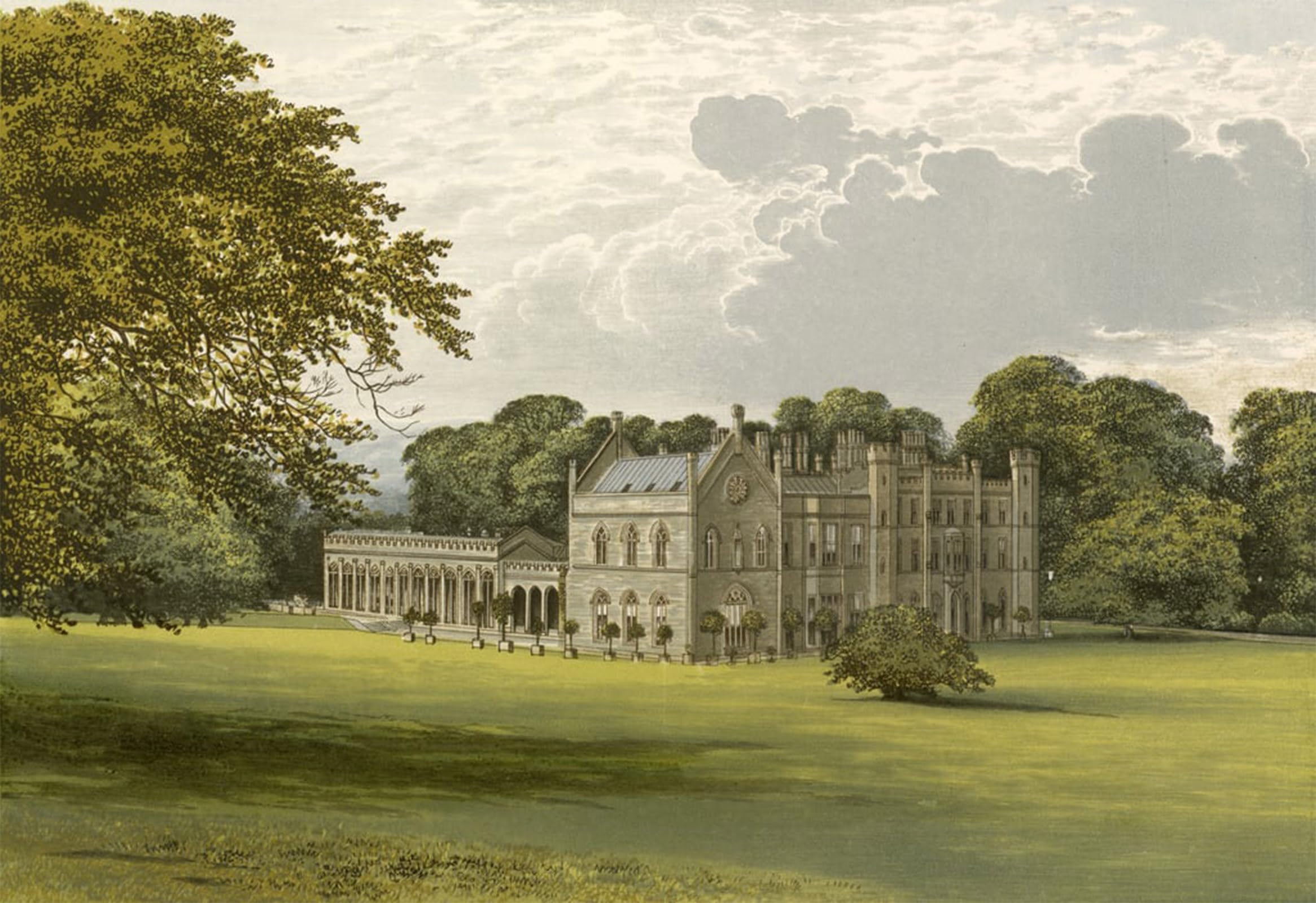 Tableau mural Abbaye de Wycombe par Alexander Lydon 60x90cm - 5
