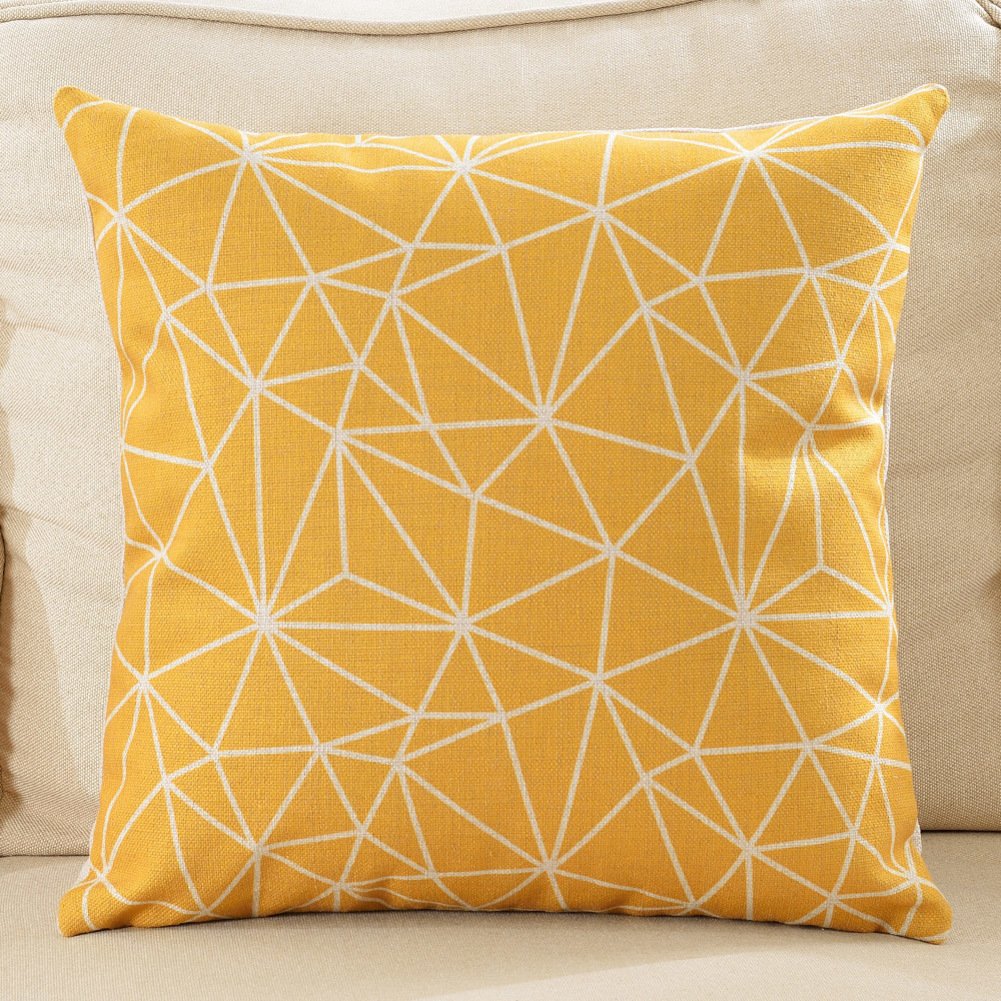 Oreiller de style européen Color Plus en coton haut de gamme pour intérieur chic
