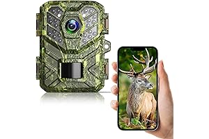 32MP WiFi Trail Camera with Phone App Control for Wildlife Monitoring