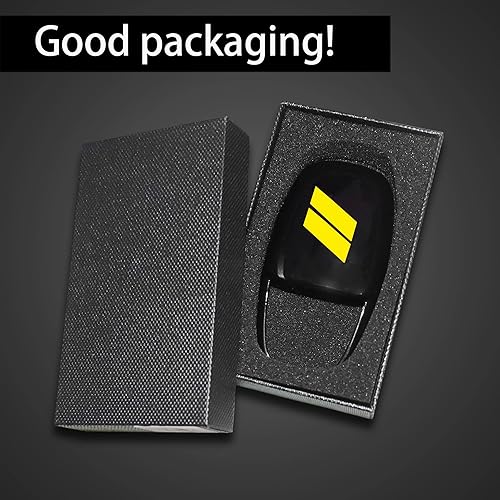 Miniatura 6 de SENSHINE Cubierta de la palanca de cambios para Dodge Charger Challenger Accesorios 2015-2023 2024 Durango 2016-2024 ABS Interior de carcasa