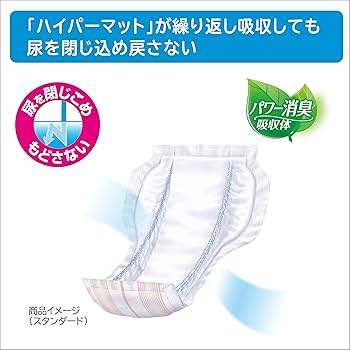 Amazon | リフレ ハイパーシリーズ スタンダード 尿パッド ( 6回