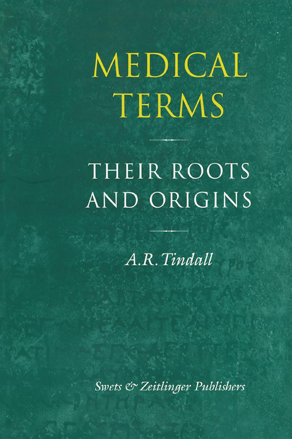 Medical Terms eBook Tindall, A.R. Books