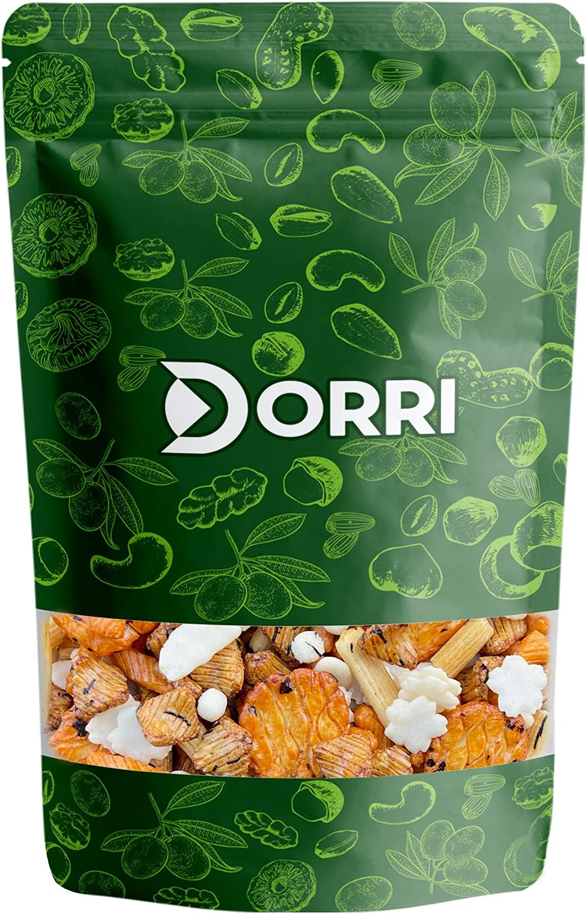 Japanese Rice Crackers 500g | Tasty Japanese Snack Crackers, Perfect for Parties, Casual Snacking, or Enjoying with Beer (Available from 150g to 2kg)