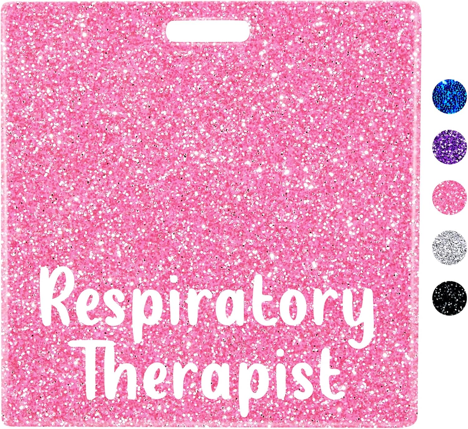 RESPIRATORYTHERAPY Vertical Badge Buddy With GREEN Border And More