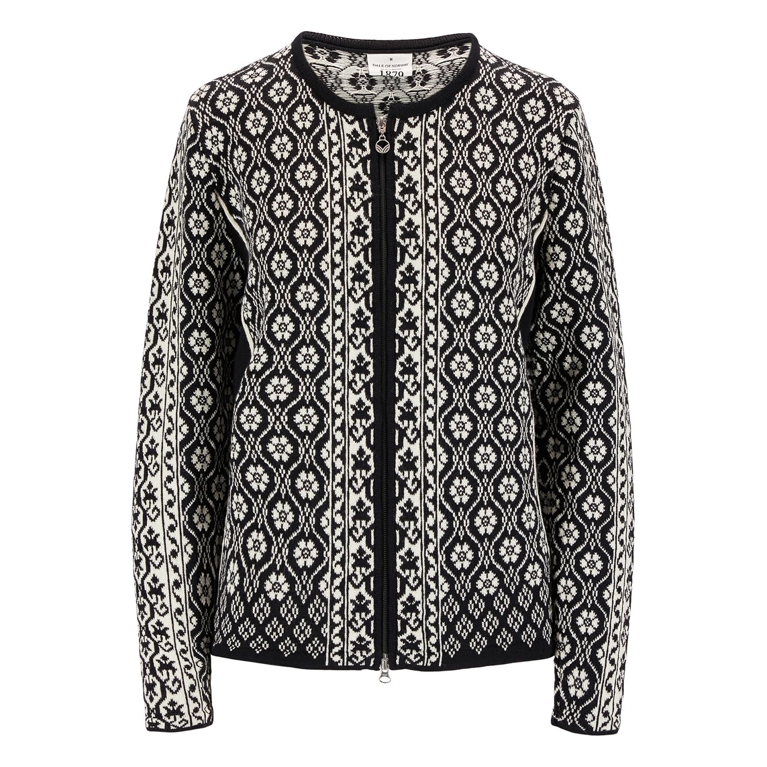 Dale of Norway Singsaker Feminine Cardigan - Wool Cardigan for Women - Slim Fit