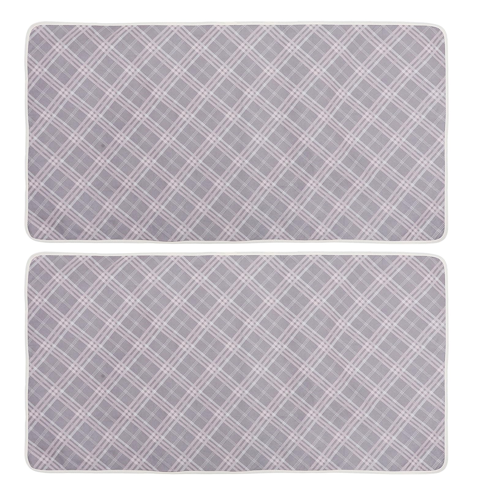 Tapis de cage cobaye 122x61 cm réutilisables en polaire pour chinchilla