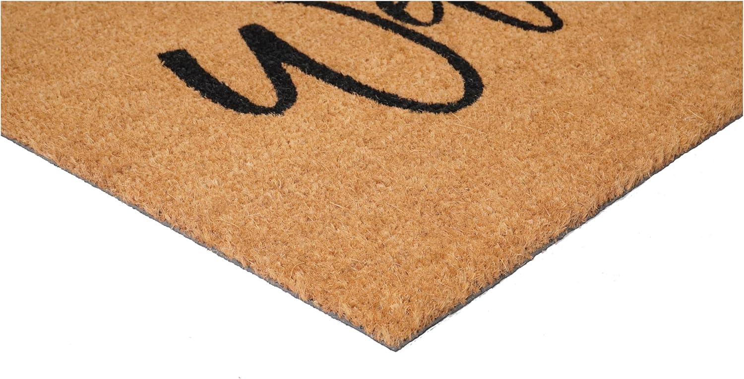 Calloway Mills Cursive Welcome Doormat, 24" x 48"