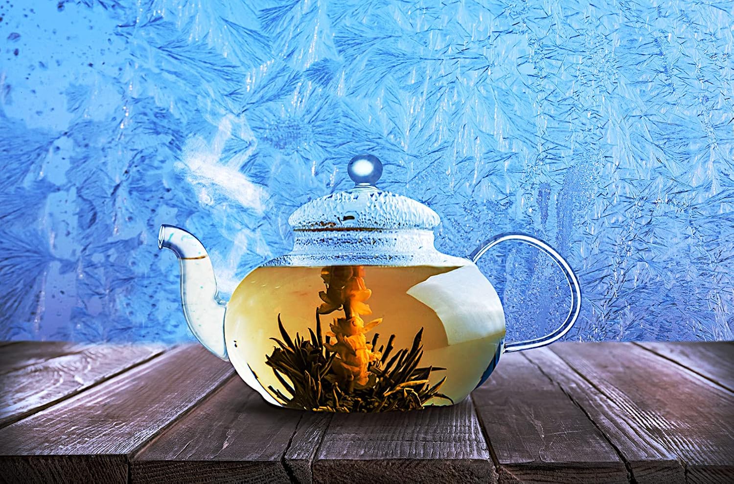 Amаzоn Crаzу 🔥 Dеаlѕ Sun's Tea 32oz (950 ml) Ultra Clear | Lead-free | No Metal or Plastic Parts | Borosilicate Glass Teapot & See-thru Glass Infuser -- For Loose Tea, Bagged and Flowering Teas