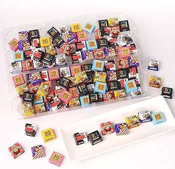 ちぃろるちょこ❁ Amazon.co.jp: チロルチョコ 7種 100個 バラエティー シェア パック