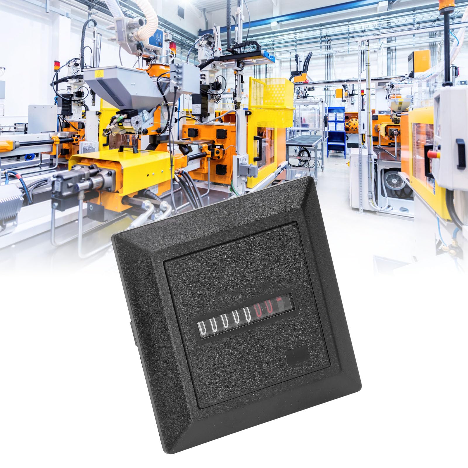 Contaore Industriale, AC 220-240V 50hz 0,3W Contaore Meccanico Ad Alta Precisione per Cronometraggio Industriale Standard, Macchinari di Ingegneria, Automobili