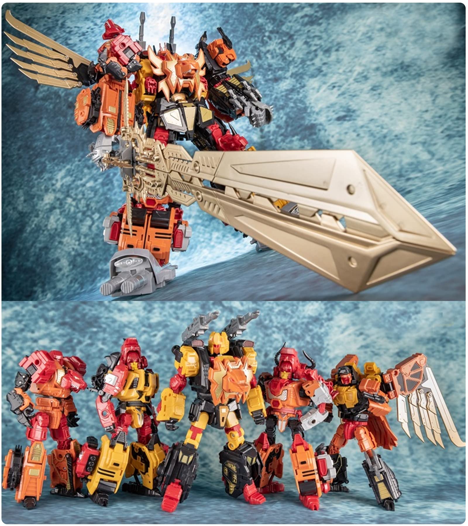 J.B 5in1 G1 Predaking Combination 18in 45cm Oversized Action