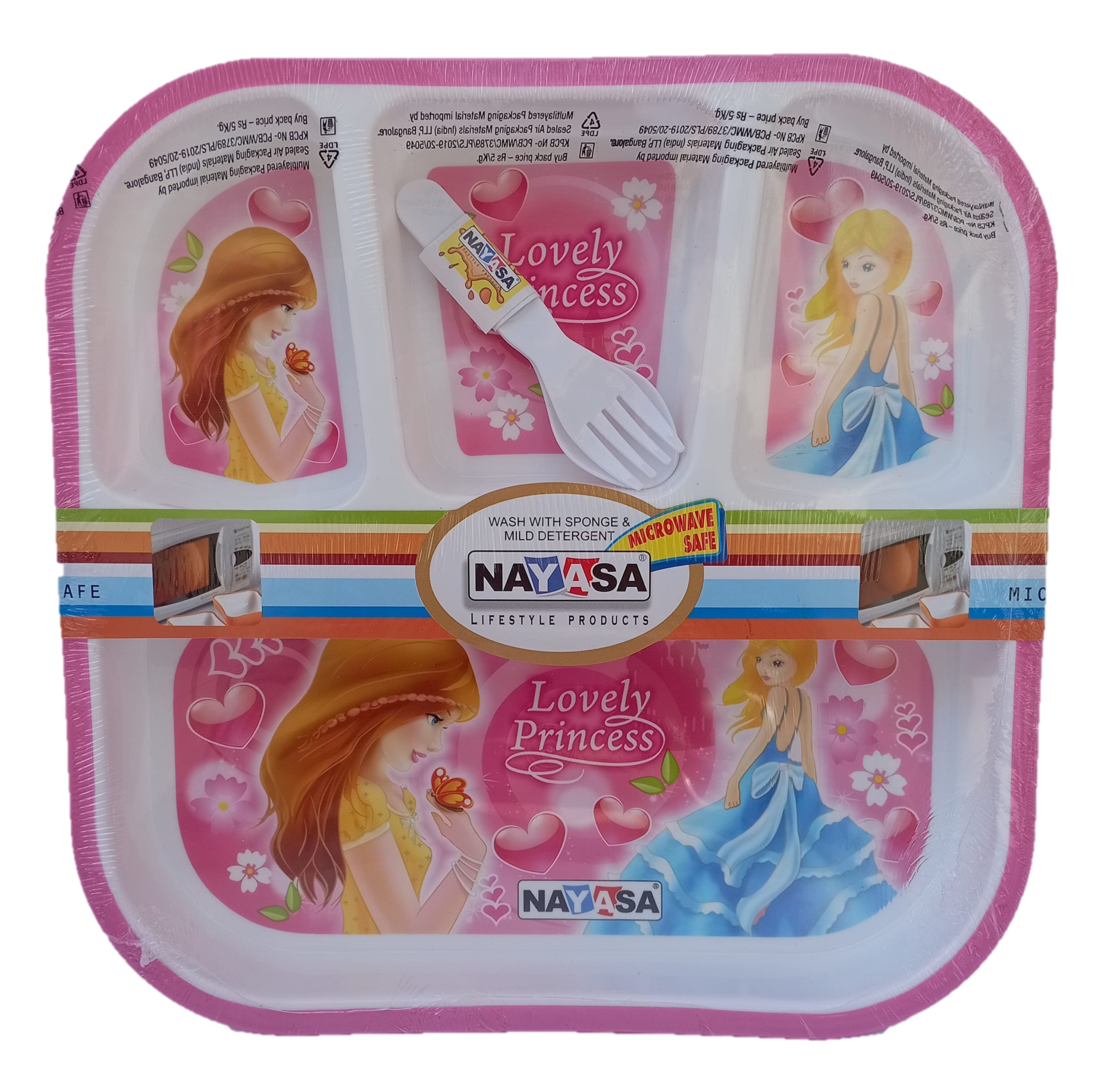 Buy Nayasa Kids Partition Plate Online at Low Prices in India