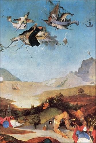 Póster de la Galería de Hieronymus Bosch, 24.0 x 35.8 in Antonius.