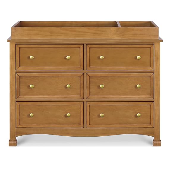 Davinci Universal Wide Removable Changing Tray (M0619) in Chestnut