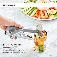 Vista 6 de KitchenAid No Mess - Abrelatas multifunción, talla única, color gris