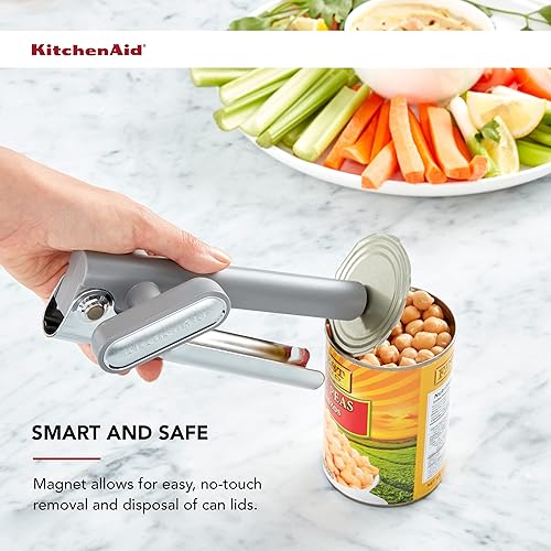 Vista 6 de KitchenAid No Mess Multi Function Can Opener, One size, Gray