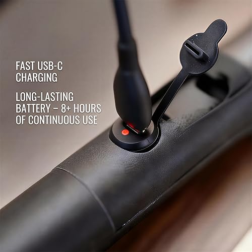 Miniatura 4 de Ilumina tu sendero bastón de seguridad LED premium  Aluminio de grado aeroespacial y PC duradero, IP55 impermeable para senderismo nocturno y