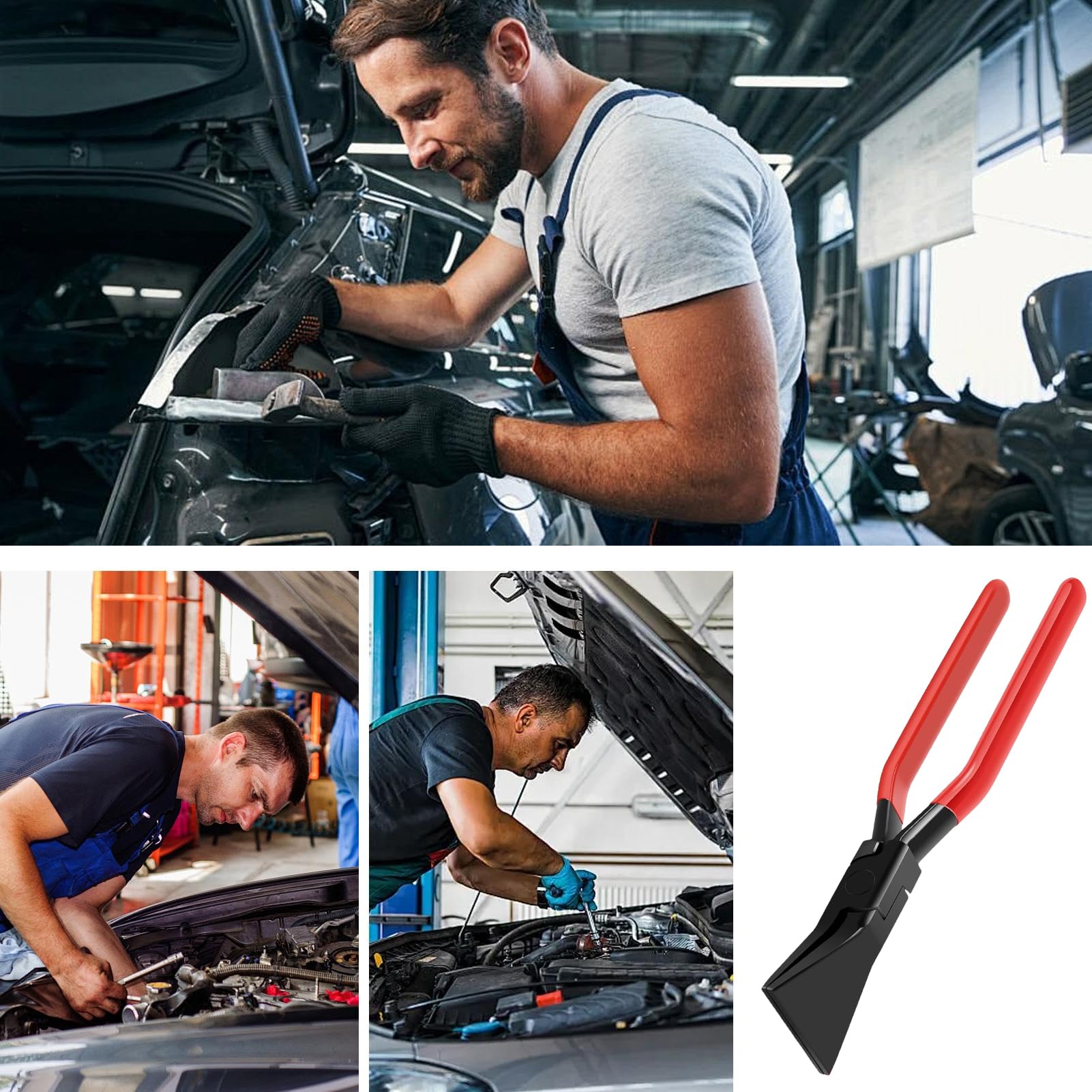 Hand Seamers Sheet Metal Tool | Sheet Metal Tool,Pliers, Garden & Hand Tools For Bending Flattening Brake For Metalworking Duct Roofing Household