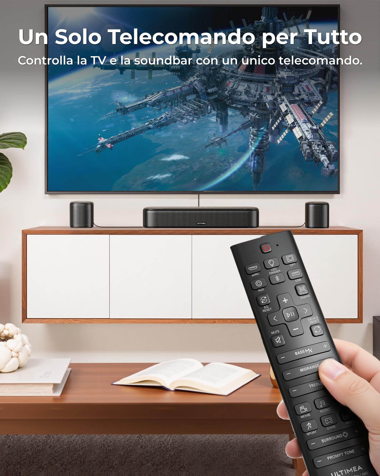 ULTIMEA 7.1 Canali Sistema Audio Surround — immagine 8 di 16