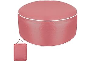 Cozy and Convenient: Inflatable Foot Stool for Relaxation