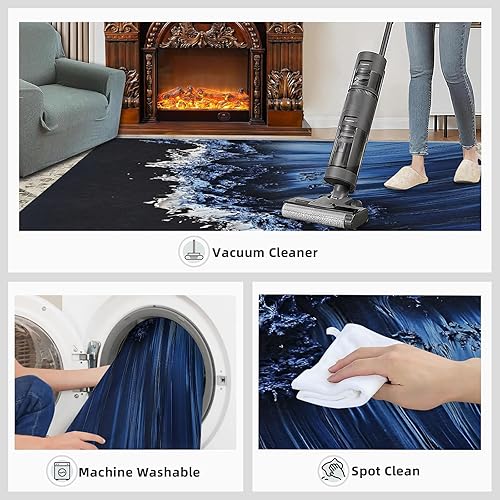 Miniatura 79 de Alfombras temáticas de hacker para dormitorio, alfombra digital de arte abstracto, alfombras Cyberpunk para sala de estar, alfombra antideslizante