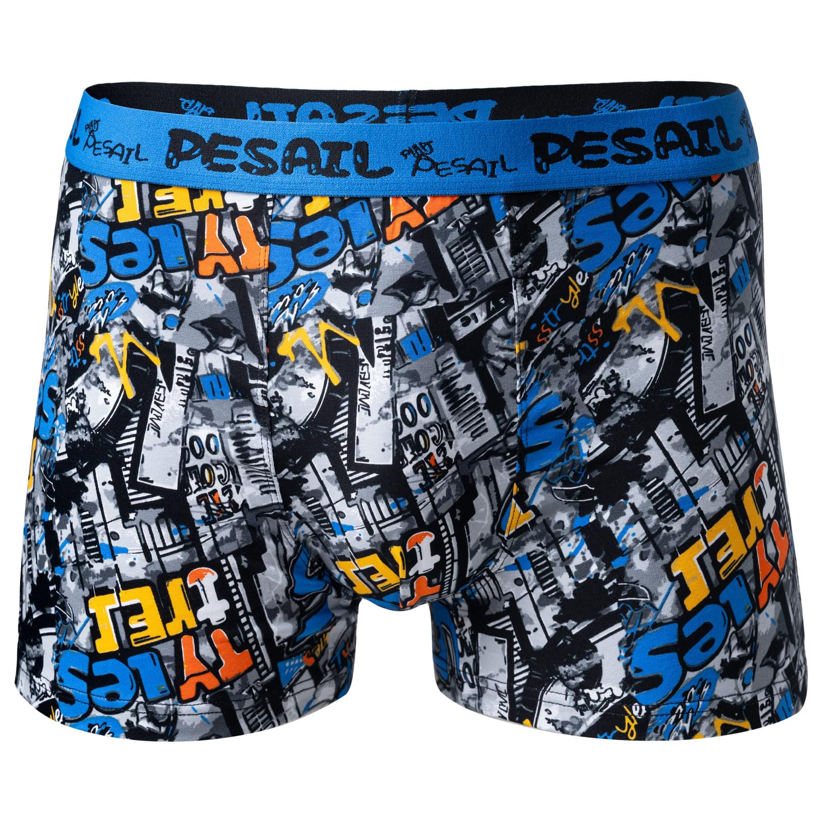Pack de 8 calzoncillos tipo bóxer para hombre, de algodón y modal, para hombre, retro, ropa interior, diseño divertido