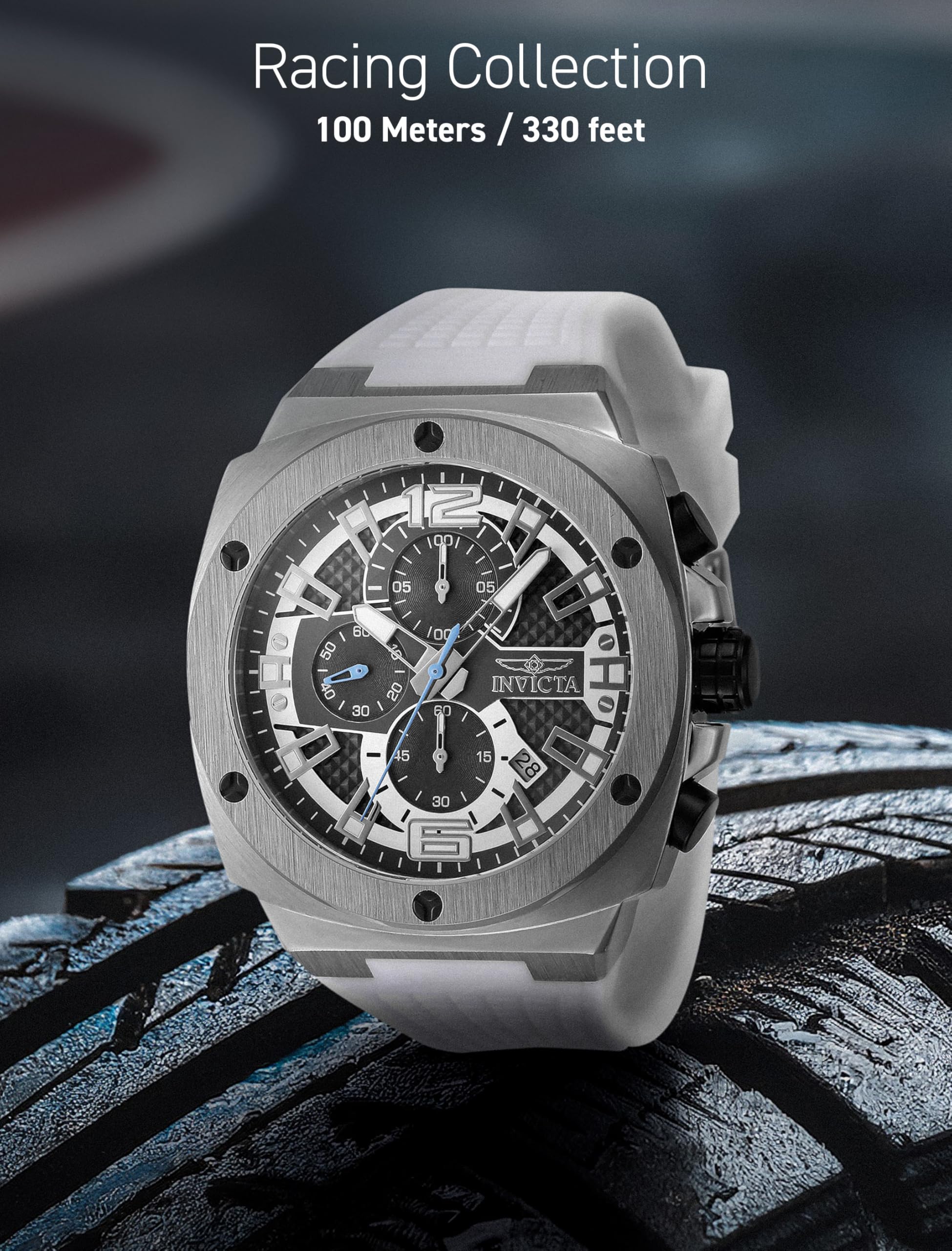 Invicta Racing Orologio da Uomo in acciaio inossidabile con movimento Quarzo - 47mm