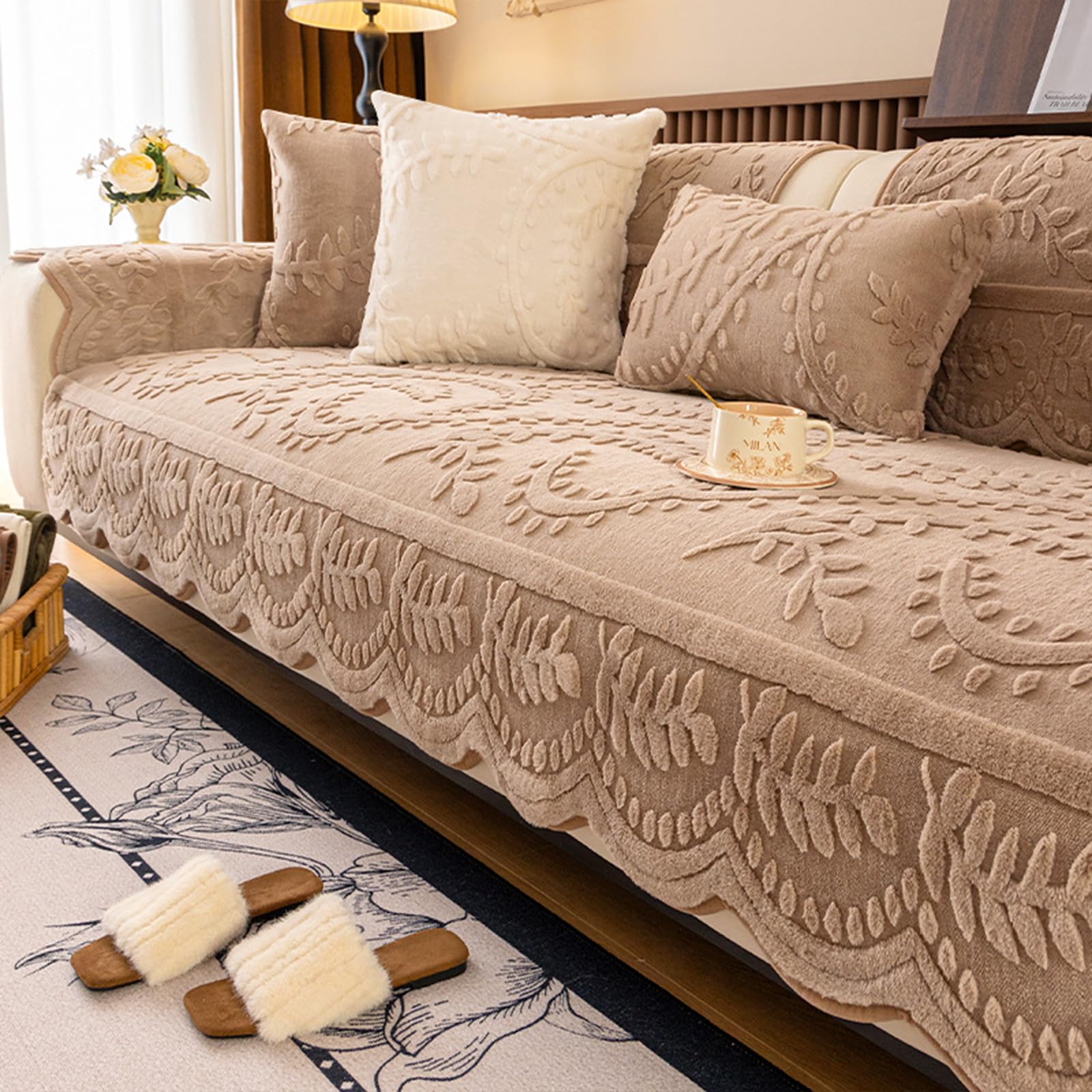 Housse de canapé en fourrure pour cocooner sur votre fauteuil