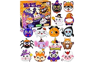 Halloween Animal Paper Plate Art Kit for Kids