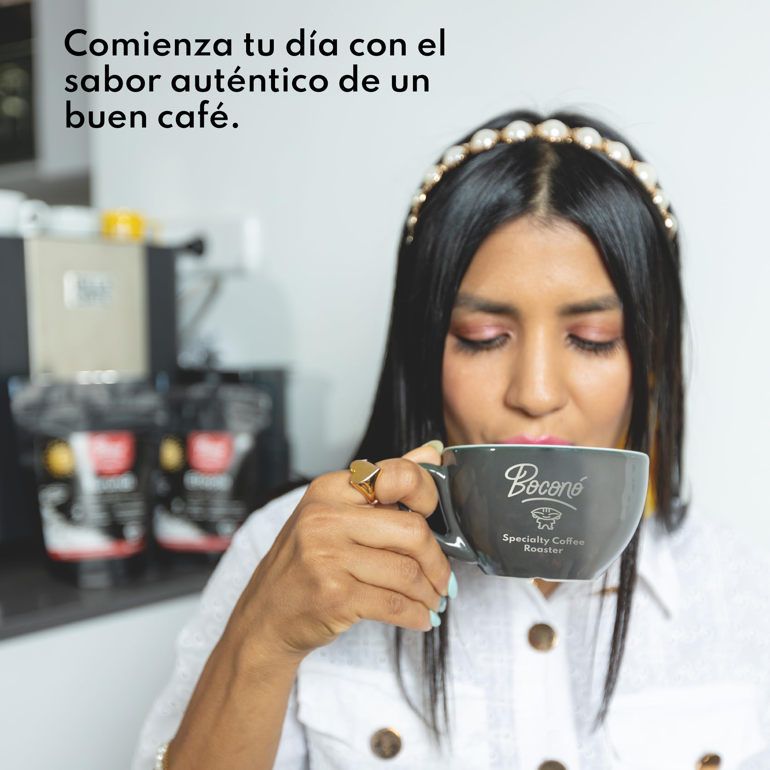 Café de especialidad en grano de Etiopia Boconó Arábica Tueste Natural 1 kg