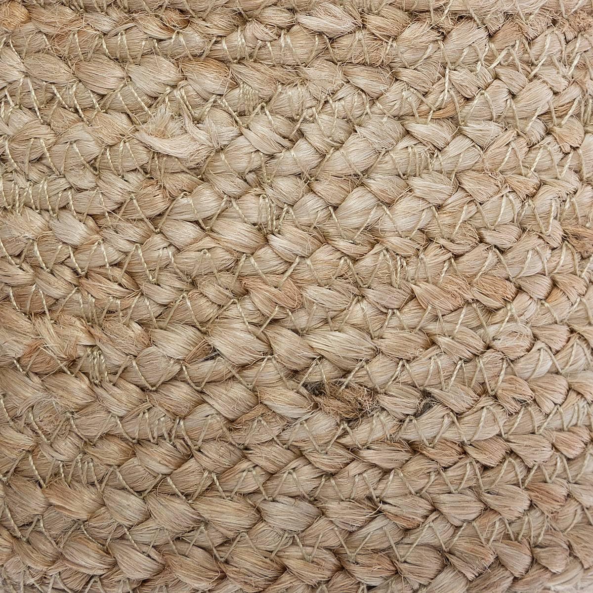 ATMOSPHERA CREATEUR D'INTERIEUR - Set di 3 cesti in juta bianca Jackson D11 16 19cm