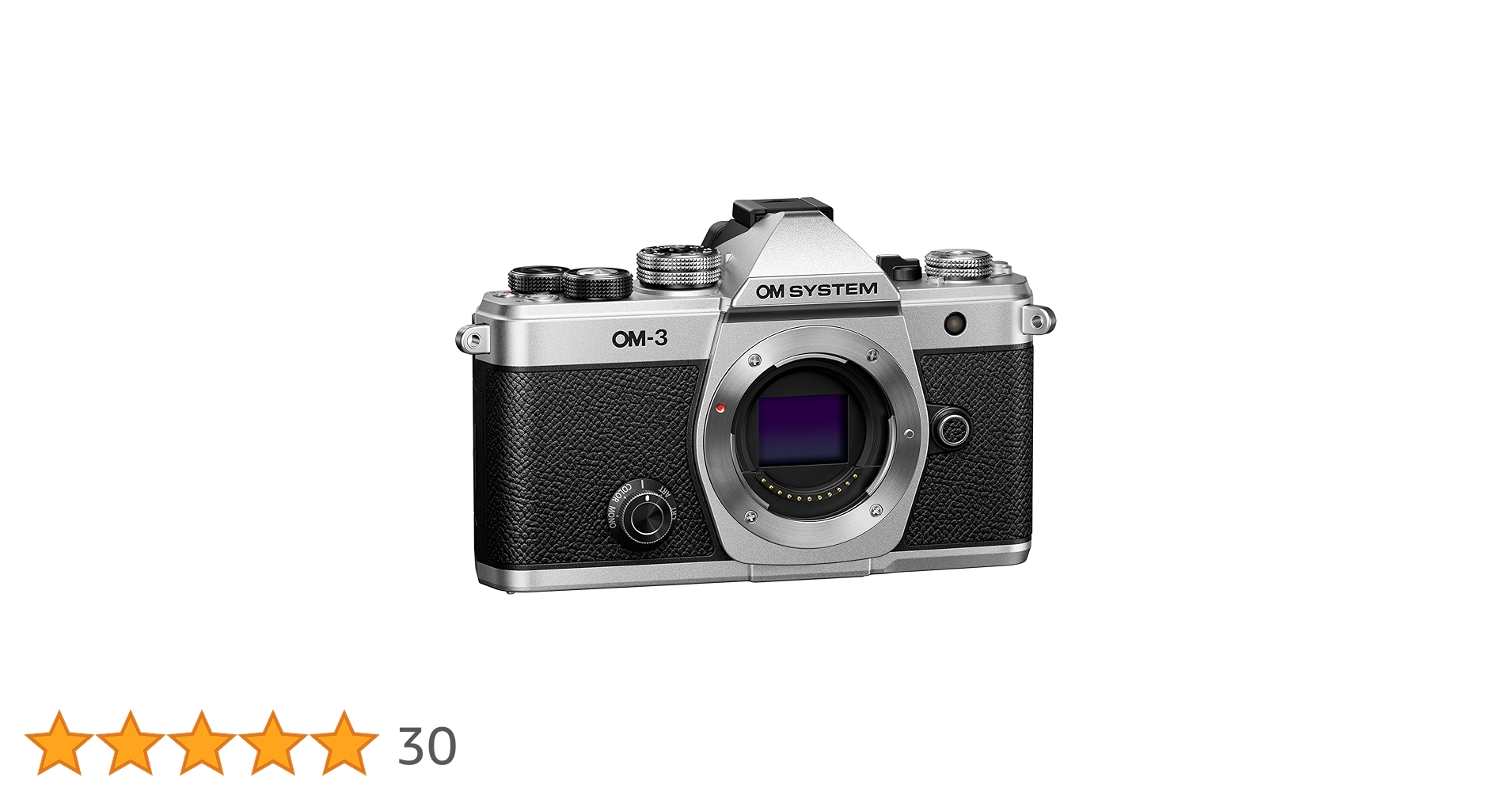 新品未使用　OM-3 ボディー SLV ミラーレス 一眼カメラ OMSYSTEM Amazon | OM-3 ﾎﾞﾃﾞｨｰ SLV | ミラーレス一眼 通販