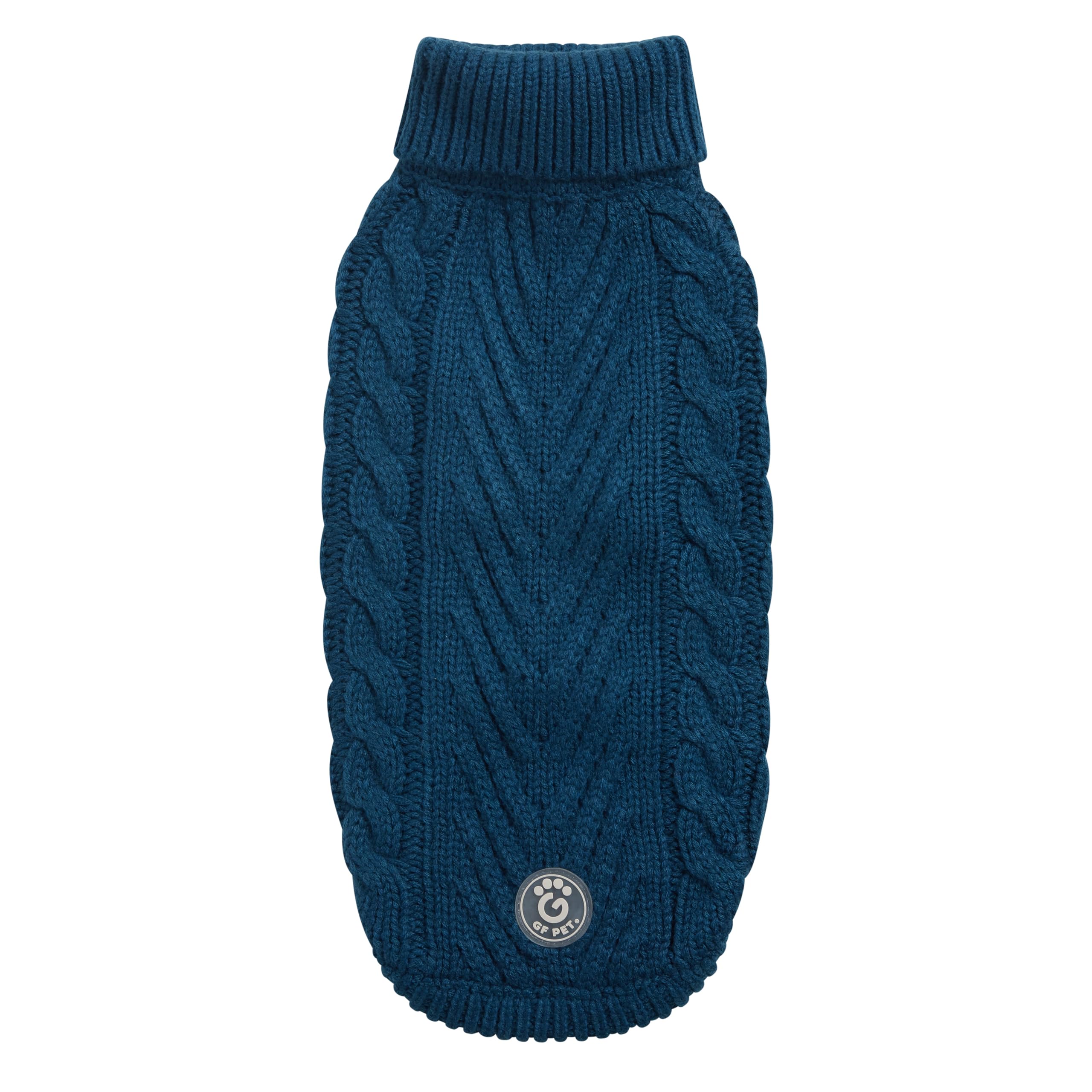 Pull Chalet Bleu Sarcelle GF Pet XXL tricot thermique grand chien
