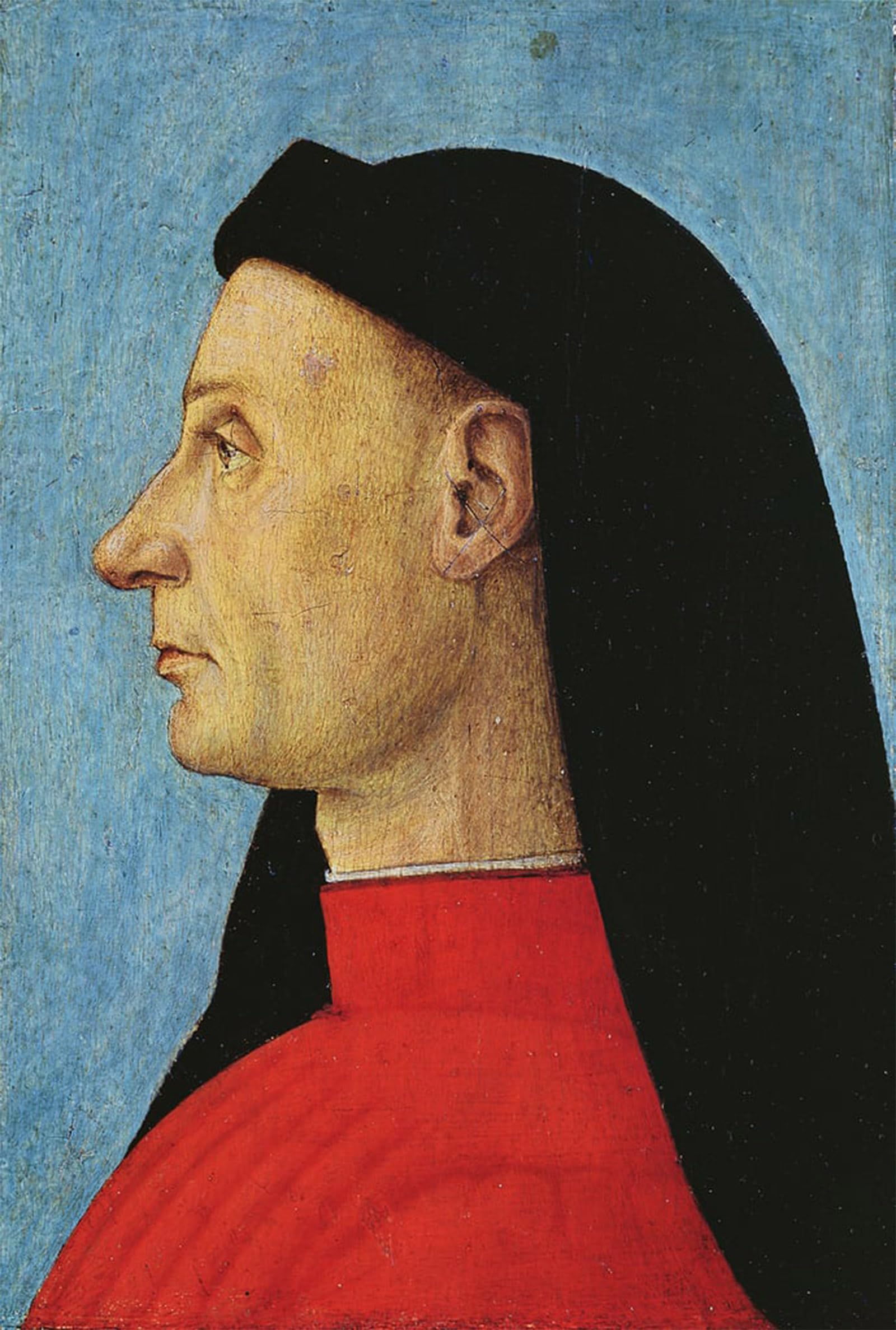 Artxlxxbn No Frame Famous Art Print Poster Vintage Wall Art Portrait Of A Man By Gentile Bellini Canvas Art Poster For Home Decor 60X90cm