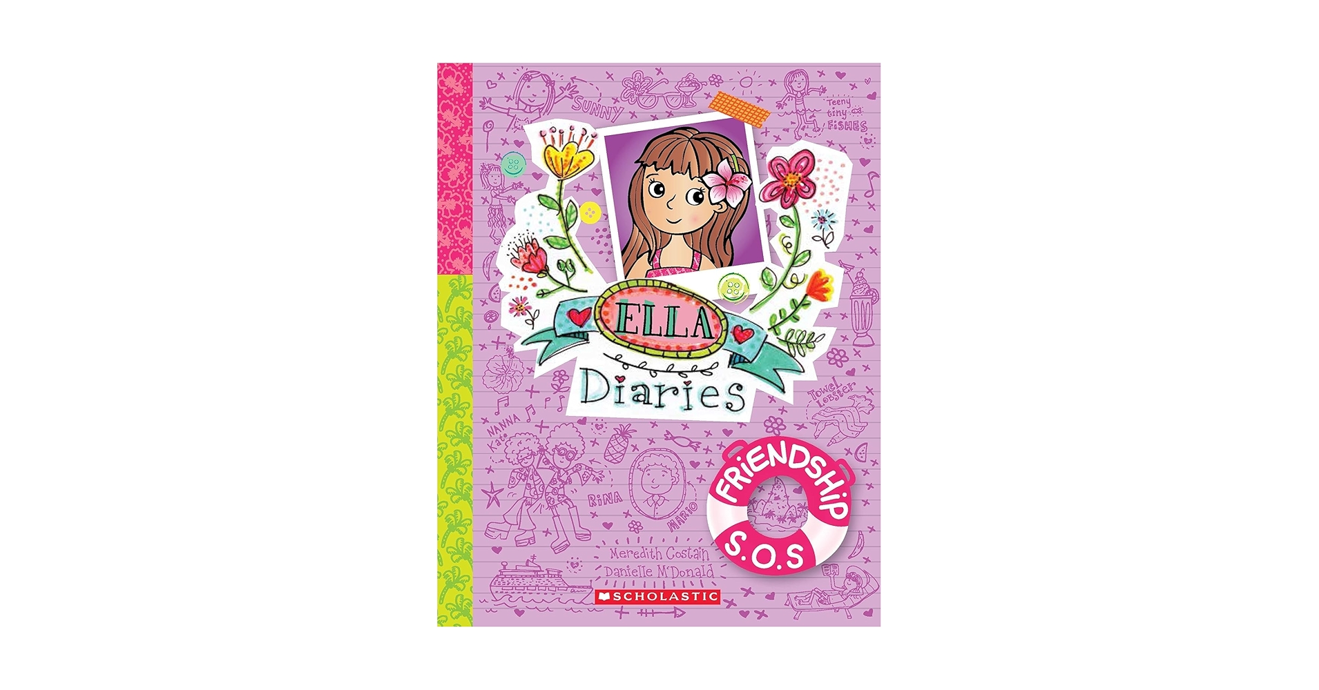 洋書 Ella Diaries Diary Disaster (Ella Diaries #14): Meredith Costain