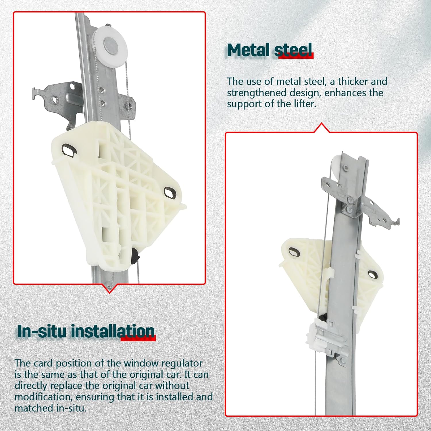 FINDAUTO 751-120 Front Right Passenger Side Power Window Regulator with Motor Assembly Compatible for 2016-2020 for Honda Civic