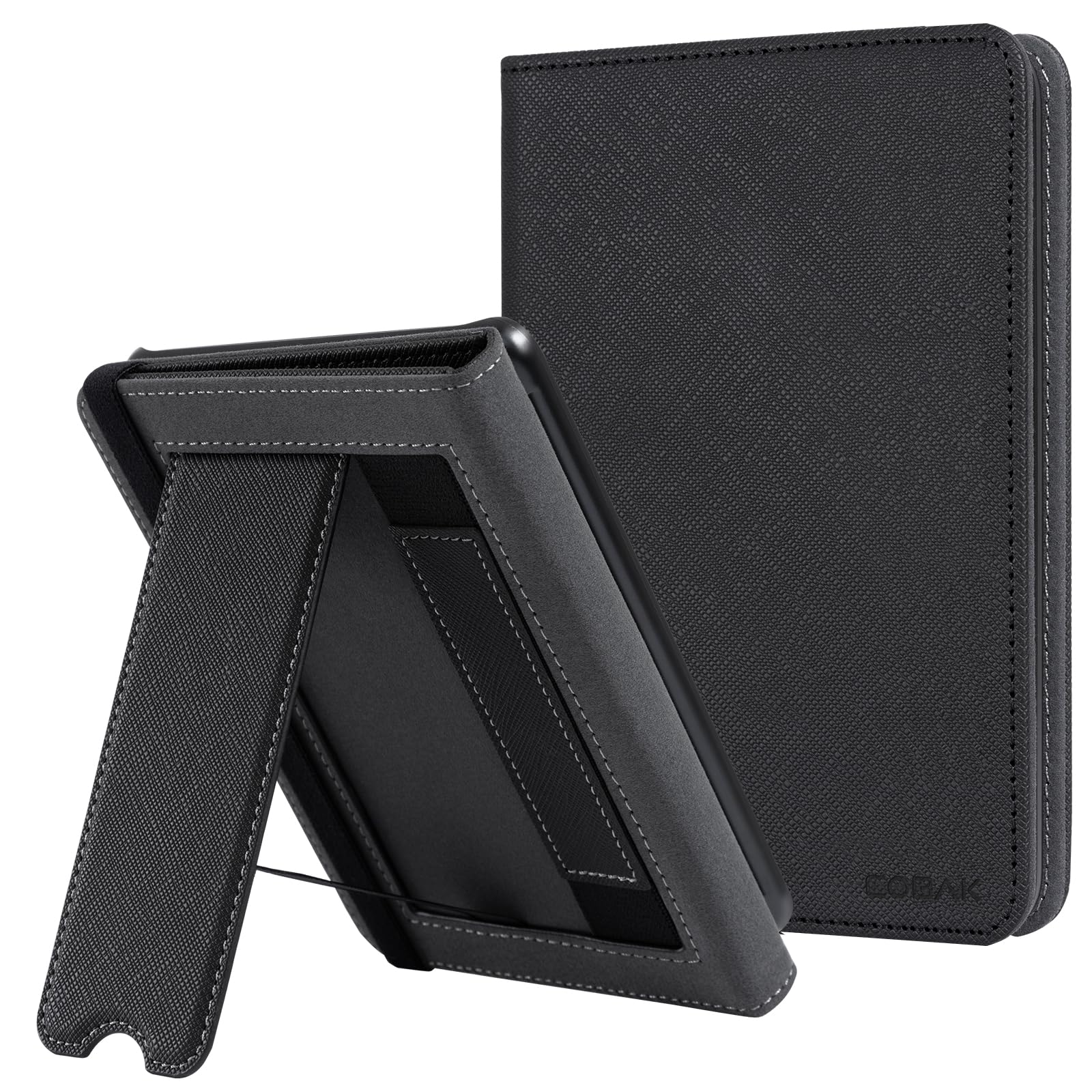 CoBak Case for 6" Kindle 11th Generation 2024/2022 & International Version, Premium PU Leather Smart Cover with Auto Sleep/Wake for 6" E-Reader, Matcha Green — view 23
