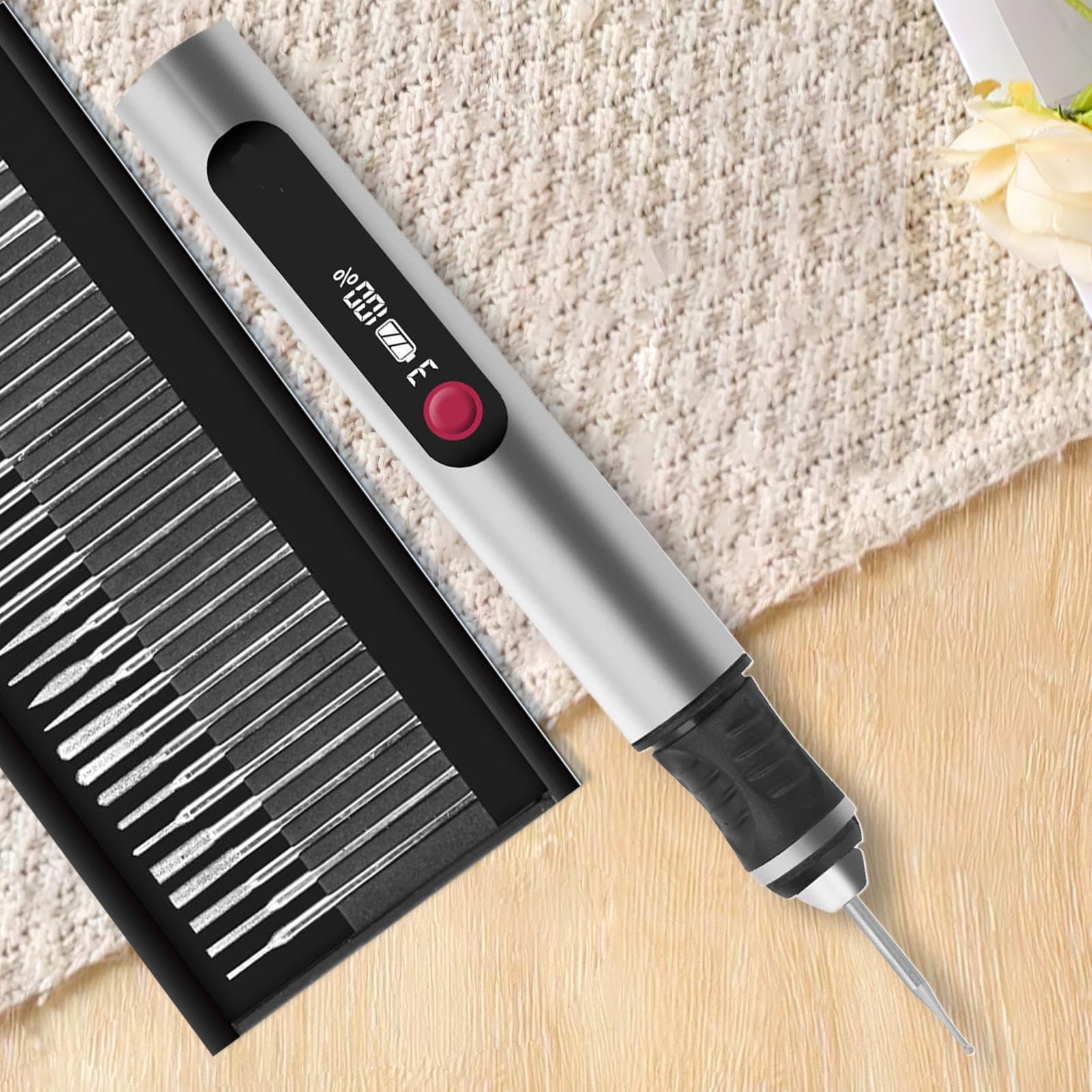 Engraving Pen – Cordless Precision Engraver For Diy Projects, Durable Etching Tool With Ergonomic Grip, Engraving Accessories For Artists Jewelry Makers Hobbyists Woodworkers Model Builders Metal