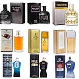 Men's Cologne Sampler Set (100ml Each*9PCS) | Luxury Fragrance Variety Pack for Men | Woodsy, Citrus, Spicy & Fresh Scents | Gift Ready Collection(Combo Set O)